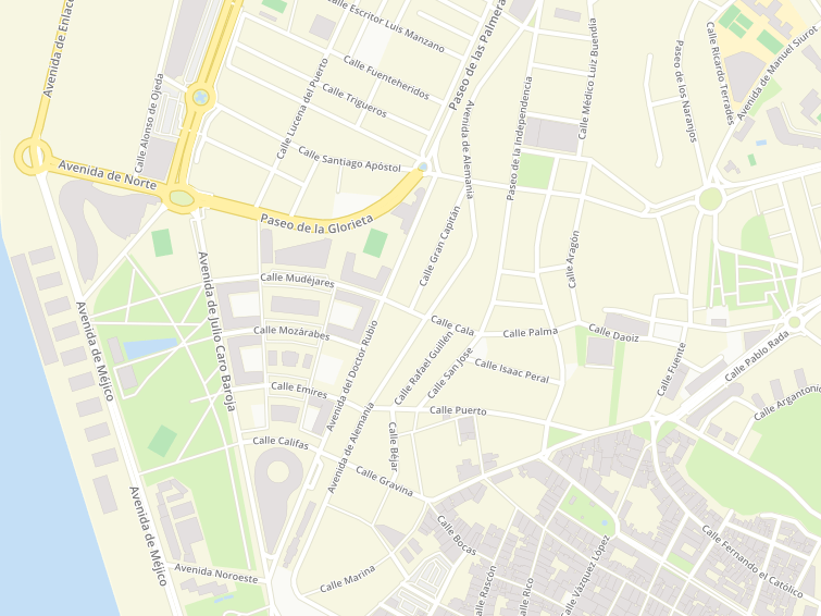 Avenida Alemania, Huelva, Huelva, Andalucía, España