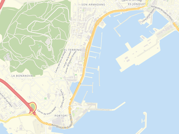 Avinguda Gabriel Roca, Palma De Mallorca, Illes Balears (Islas Baleares), Illes Balears (Islas Baleares), España