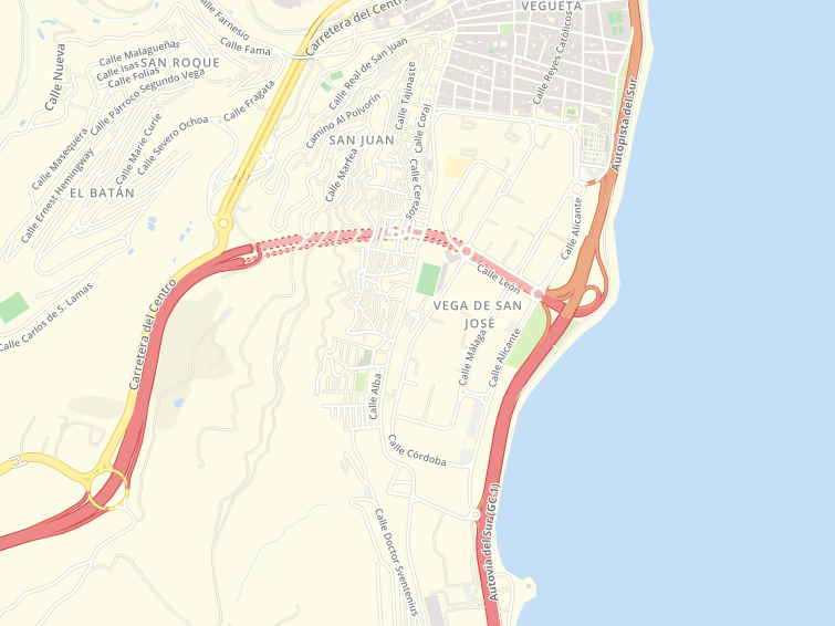 Paseo San Jose, Las Palmas De Gran Canaria, Las Palmas, Canarias, España