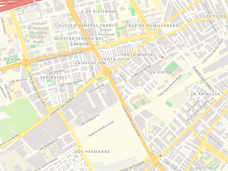 Avenida Juan Xxiii, Malaga, Málaga, Andalucía, España