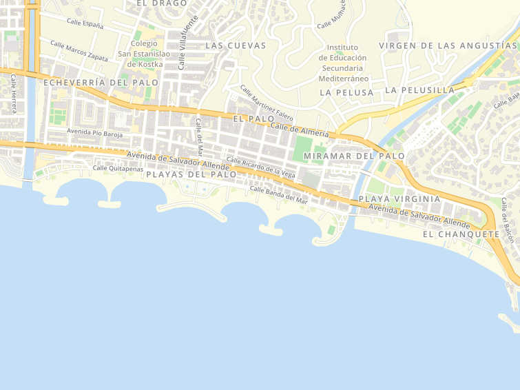 Avenida Salvador Allende, Malaga, Málaga, Andalucía, España