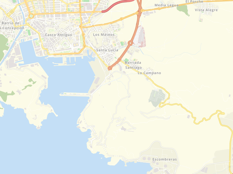 30202 Cerca De Spotorno, Cartagena, Murcia, Región de Murcia, España