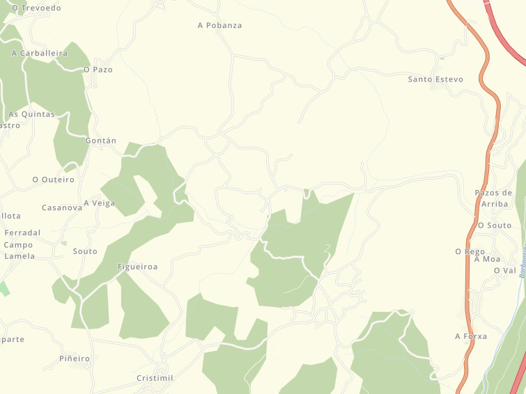 32456 Barxeles (Punxin), Ourense (Orense), Galicia, España