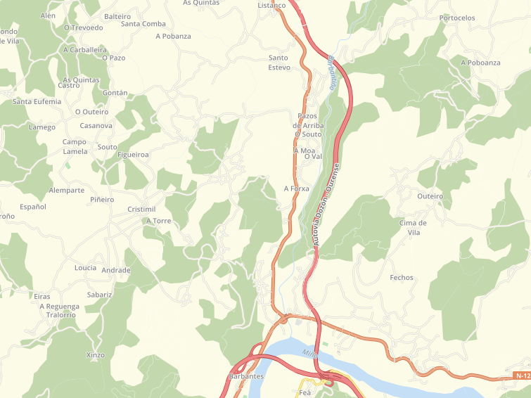 32456 O Outeiro (Punxin), Ourense (Orense), Galicia, España