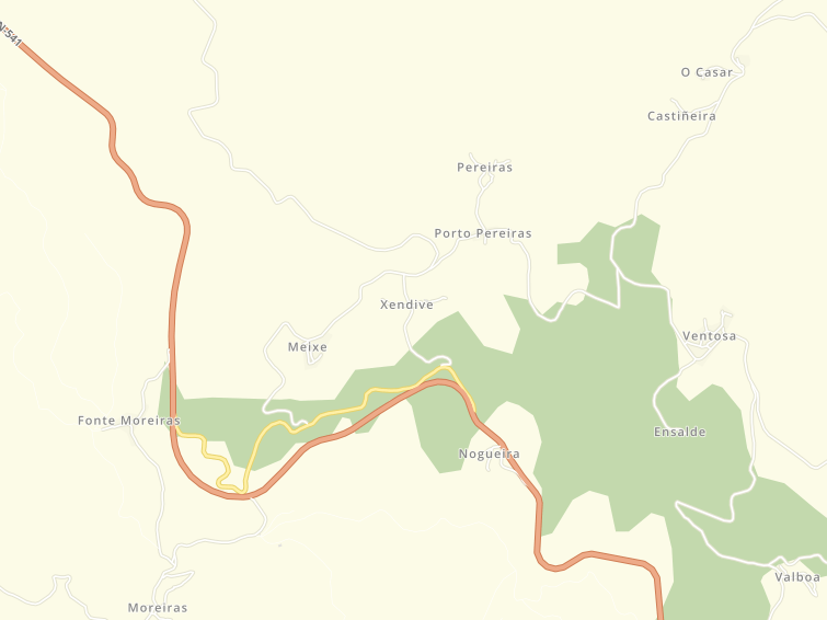 32526 Xendive (Boboras), Ourense (Orense), Galicia, España
