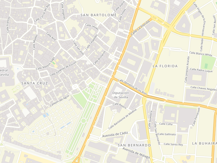 Avenida Menendez Y Pelayo, Sevilla, Sevilla, Andalucía, España