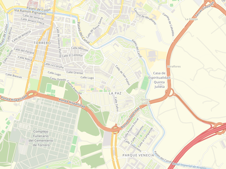 50007 Paseo Canal, Zaragoza, Zaragoza, Aragón, España